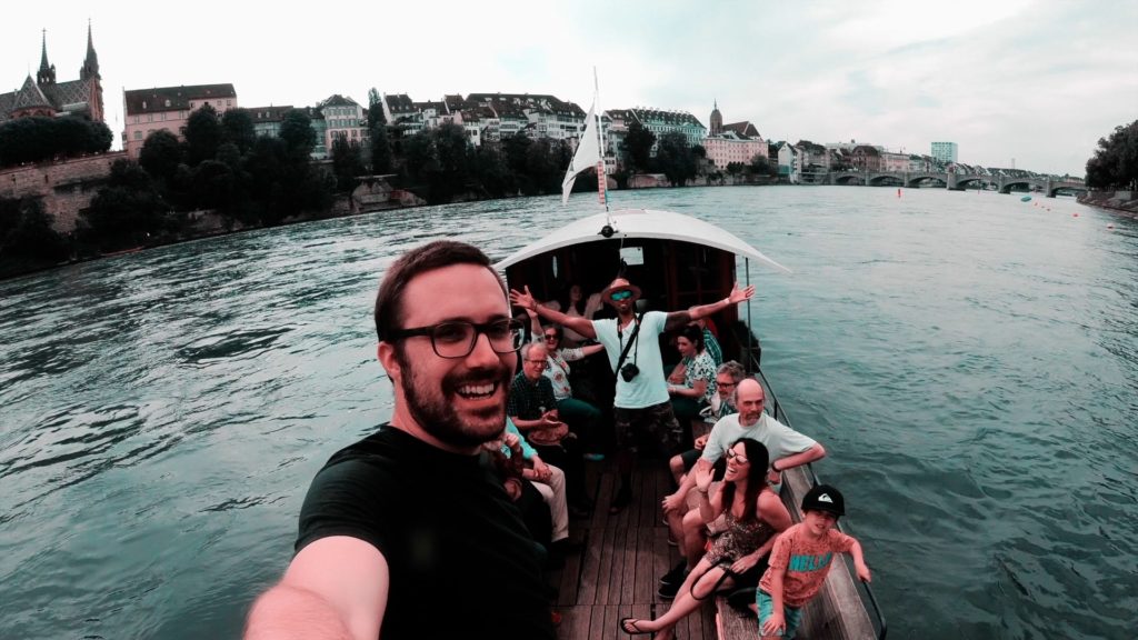 Visit both sides of Basel, Switzerland on a scenic ferry ride!