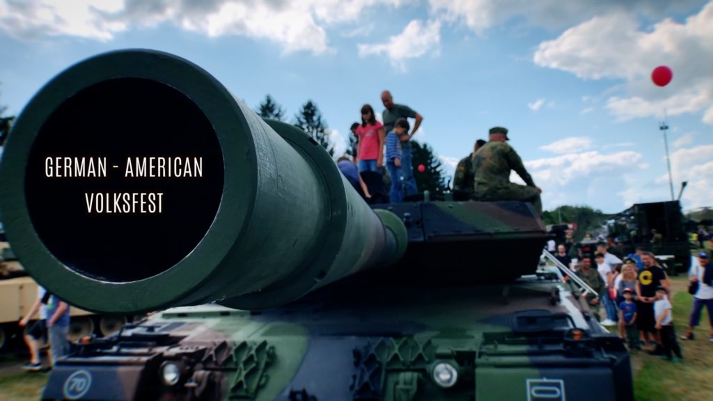 Get up close and personal with military vehicles at the German American Volkfest in Grafenwoehr