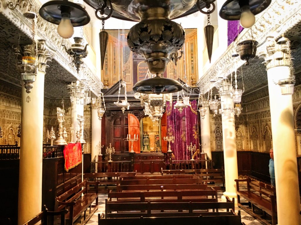 The Nahon Synagogue in Tangier is now a museum open to the public