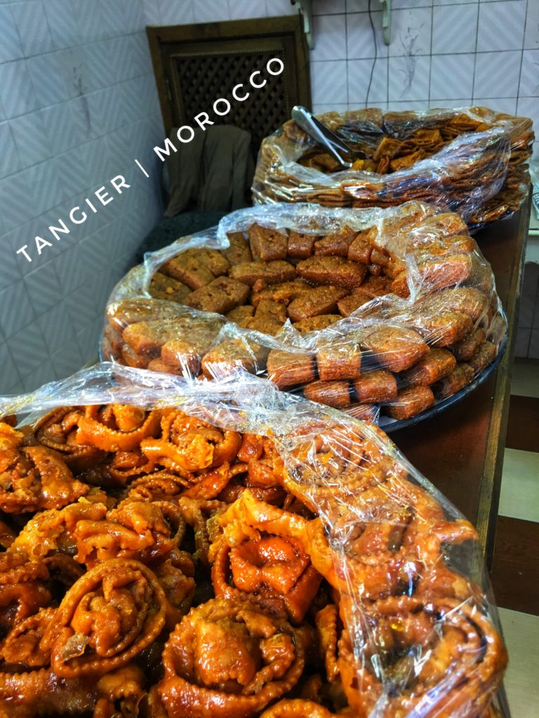 Stop by any of the bakeries for some Moroccan cookies!