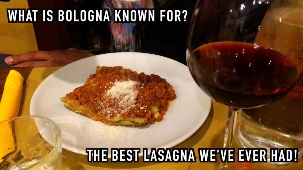 You have to make time to try lasagna in Bologna! It's way better than your microwave Stouffer's