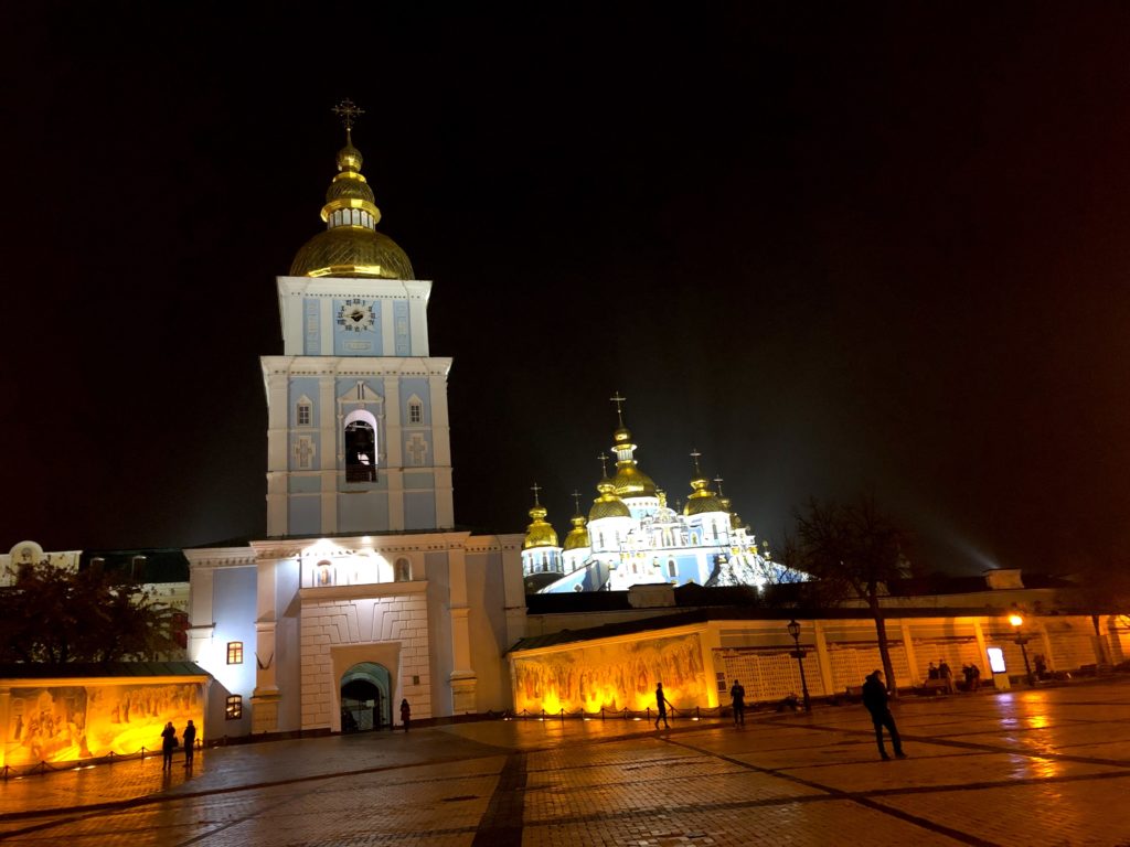 St. Michael's Gold-Domed Monastery is a beautiful site in Kiev!