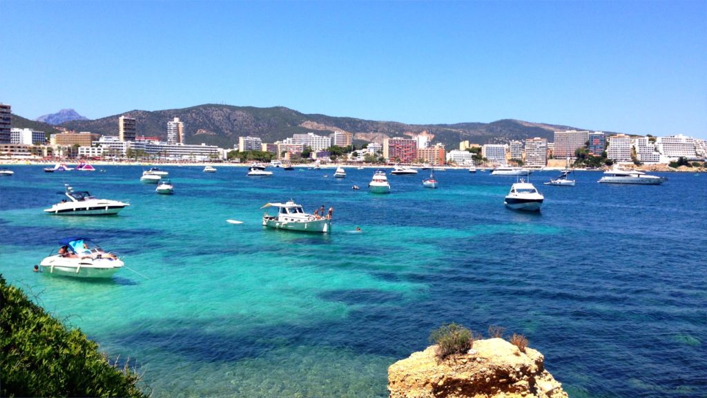 If you don't want to sit on the beach, you can enjoy a boat ride in Mallorca!