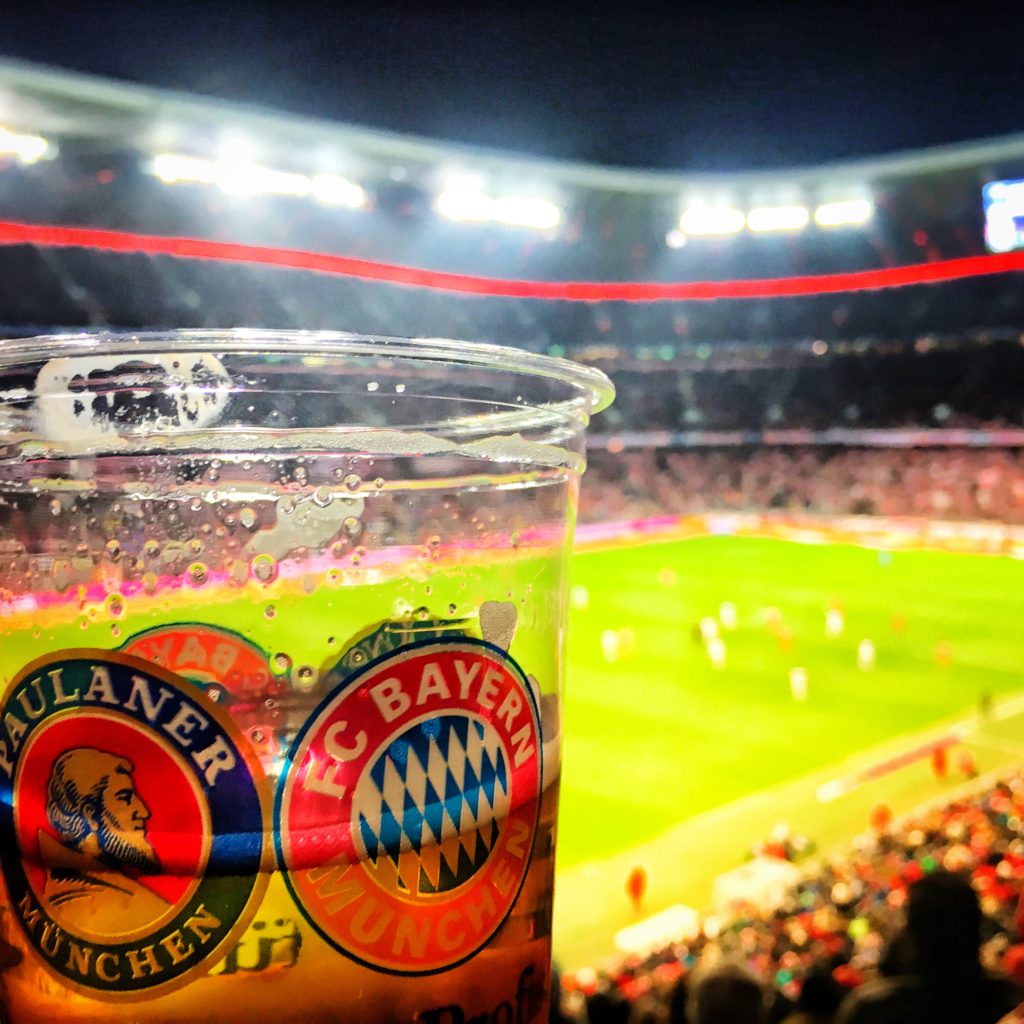 Beer and football - a perfect way to enjoy an evening in Bavaria!