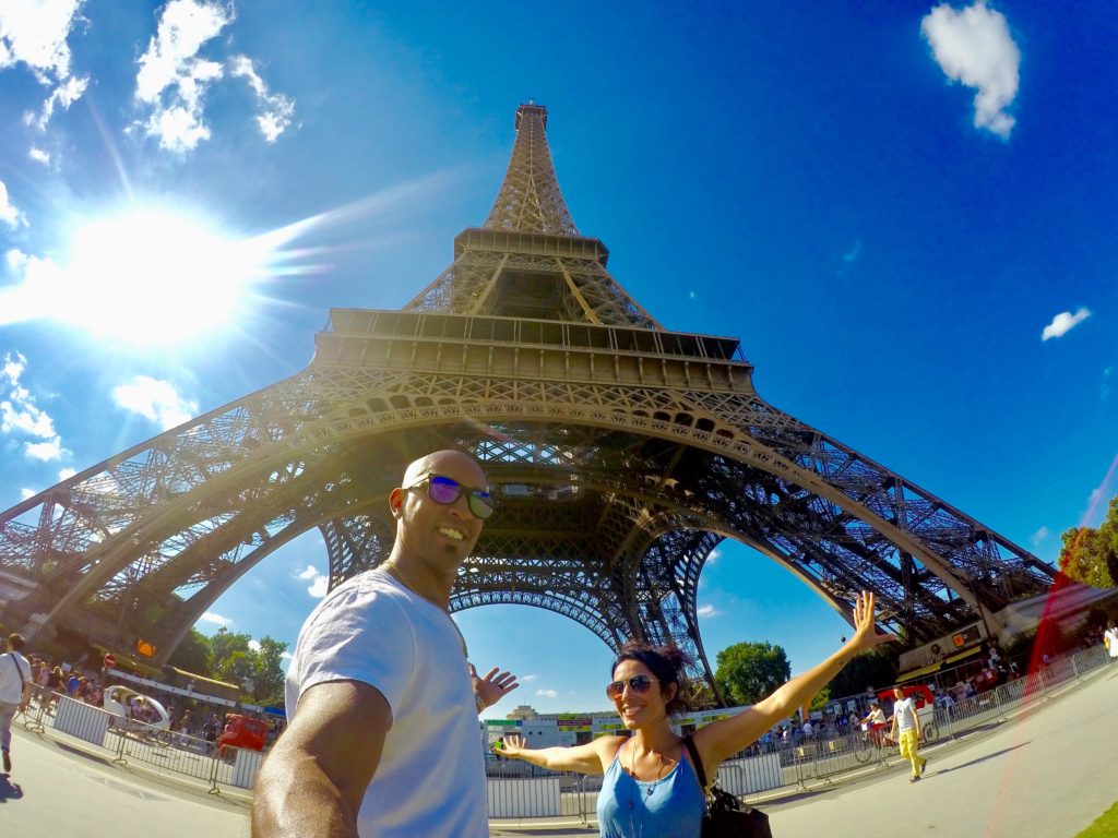 You can't spend your first time in Paris without visiting the Eiffel Tower! And there are great spots for photo ops all around