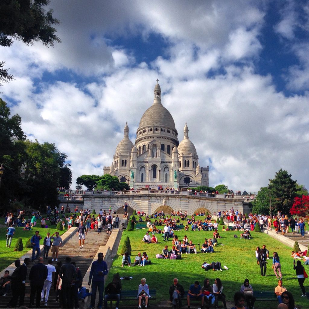 Sacre Coeur sits at the highest point in Paris - definitely worth a visit, at least for the views!