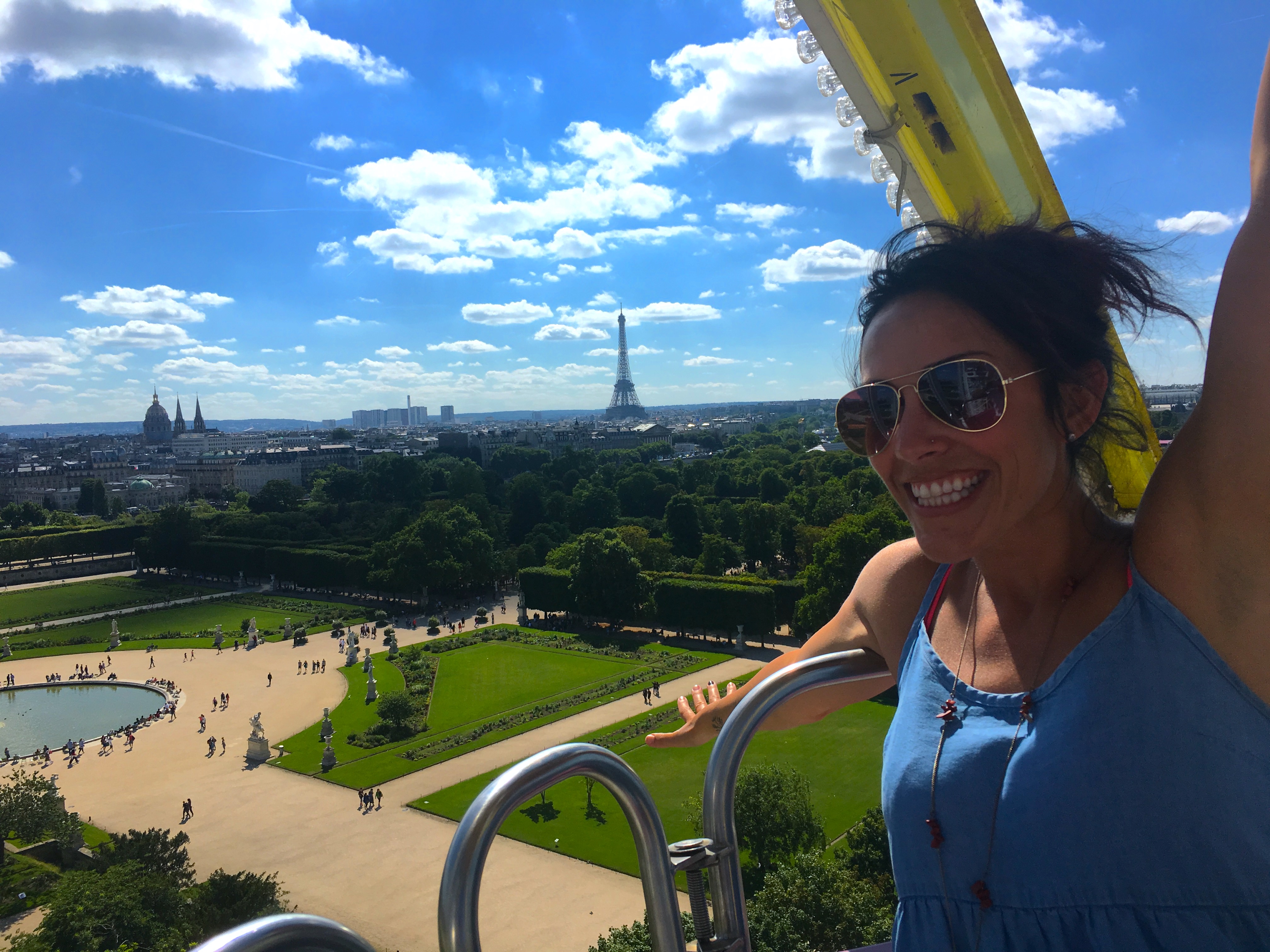 Ride the Ferris Wheel in Paris for amazing view of the city!