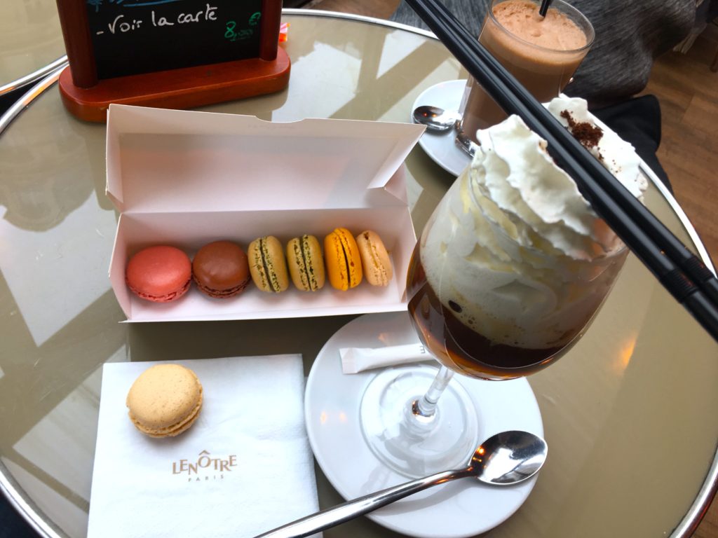 If it's your first time in Paris, you have to try the macarons! It's iconic, really