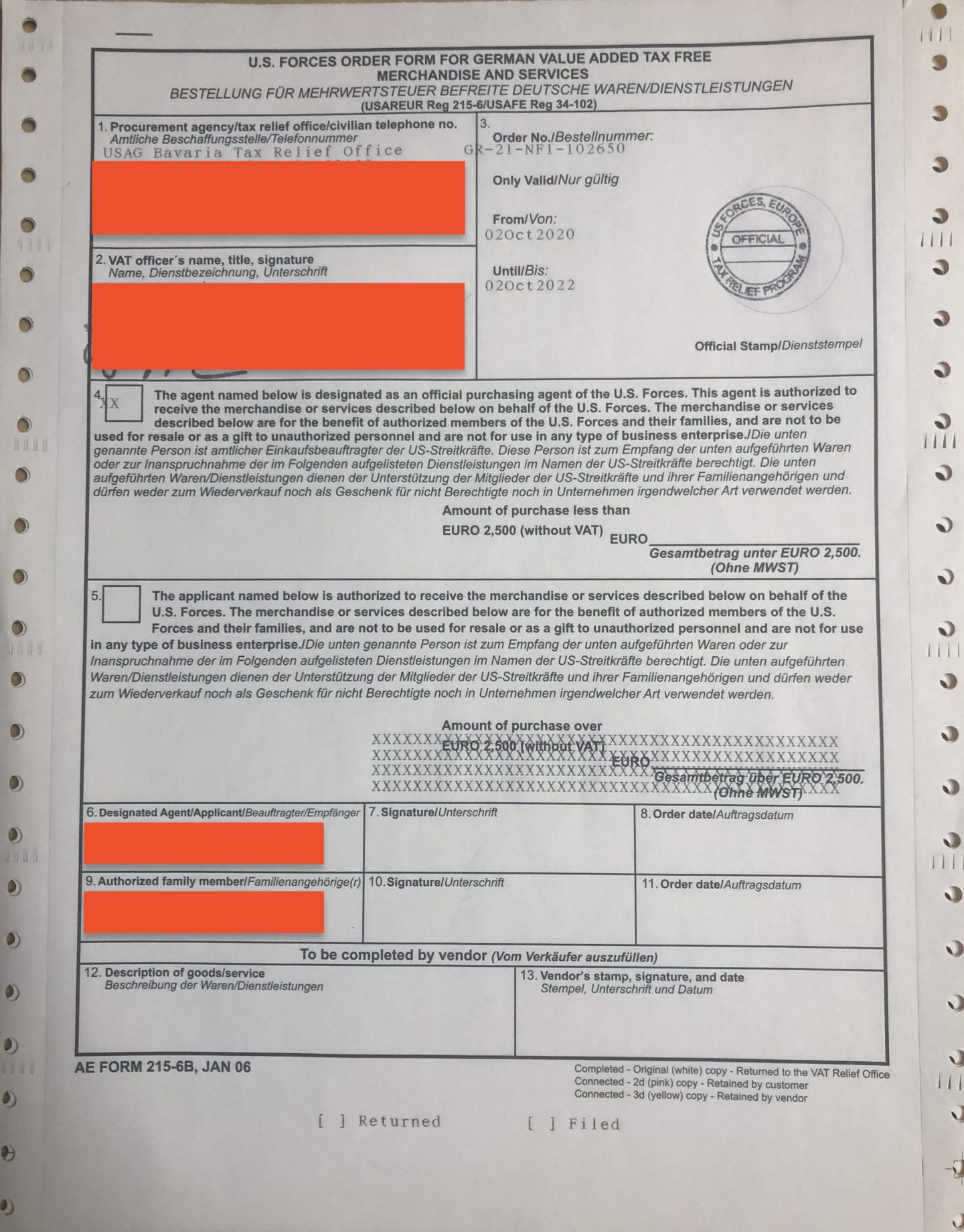 How To Use A Value Added Tax Vat Form In Germany 7670